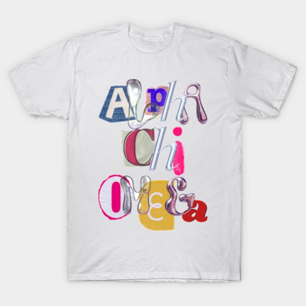 Alpha chi Omega T-Shirt by canderson13